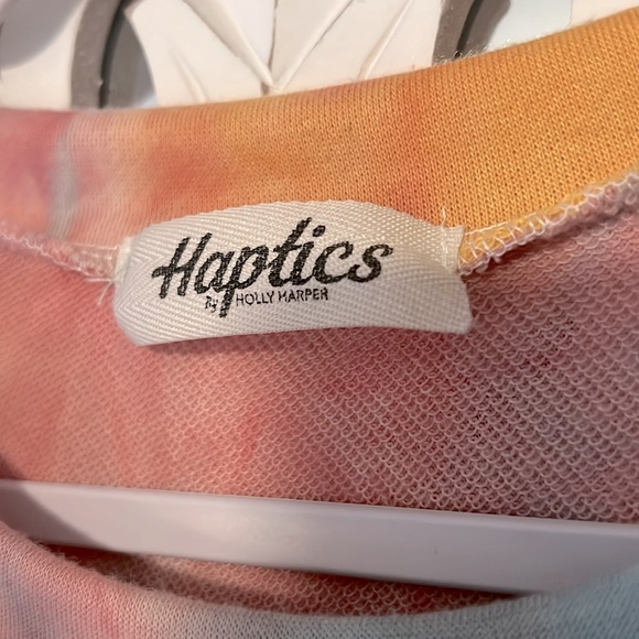 🤩✨🌟Haptics Tie Dyed and Striped Tshirt - Picture 5 of 5